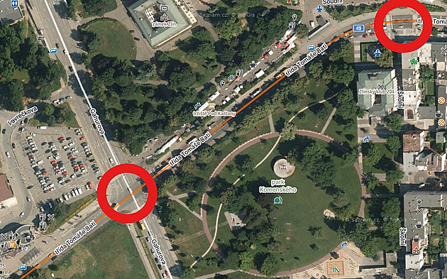 Semafory na klíčové křižovatce ve Zlíně mají výpadek, dopravu řídí policie