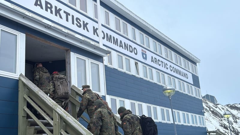 V Grónsku přistáli němečtí vojáci. Experti z letectva i námořnictva mají vyslat signál Trumpovi