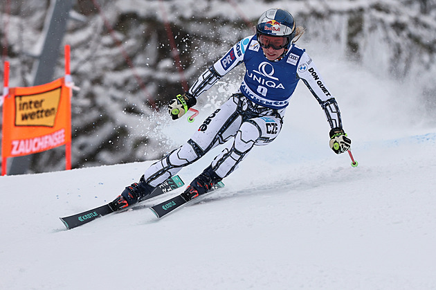 Sjezd ONLINE: Ledecká se nedařilo, je zatím nejpomalejší